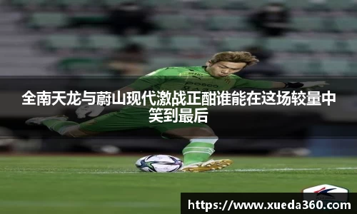 全南天龙与蔚山现代激战正酣谁能在这场较量中笑到最后